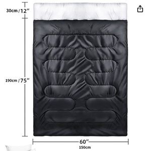 Double sleeping bag